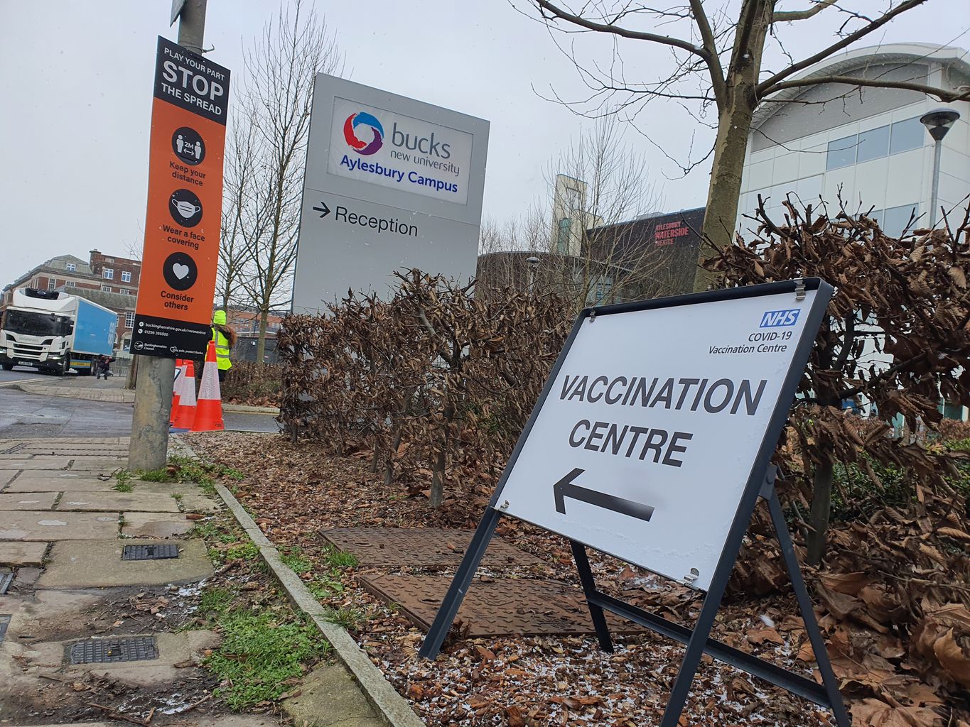 First largescale coronavirus vaccination centre opens in Aylesbury